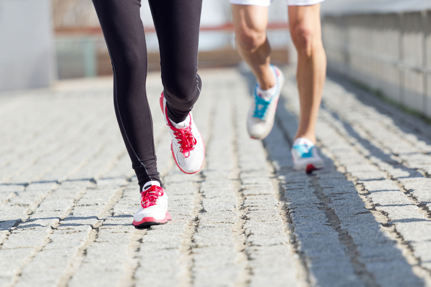 Löpning på kullersten